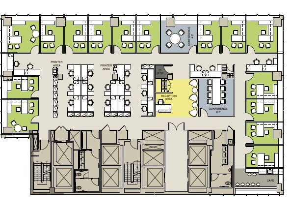 Proposed Office Intensive Layout 10 East 53 - Hedge Fund Office Spaces ...