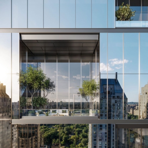 Double-height Outdoor Space Overlooking Central Park