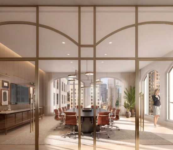 520 Fifth Avenue - Typical Office Rendering